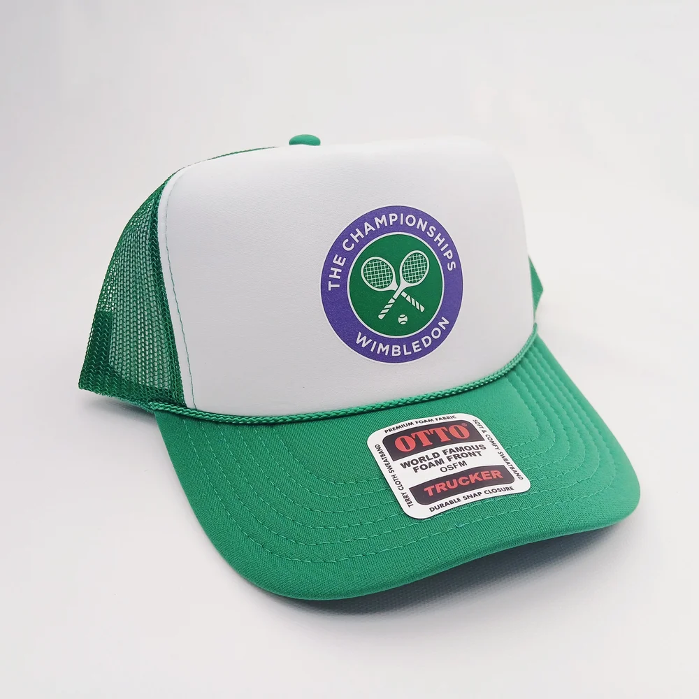 OTTO Green and White Wimbledon Championships Trucker Hat